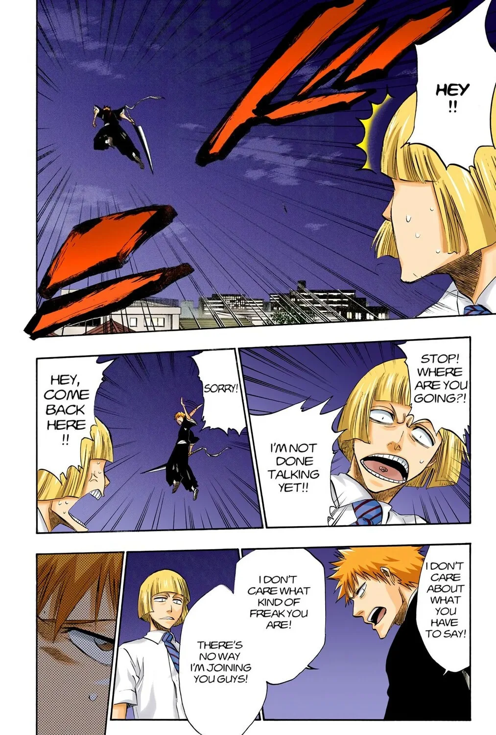 Bleach Colored Manga