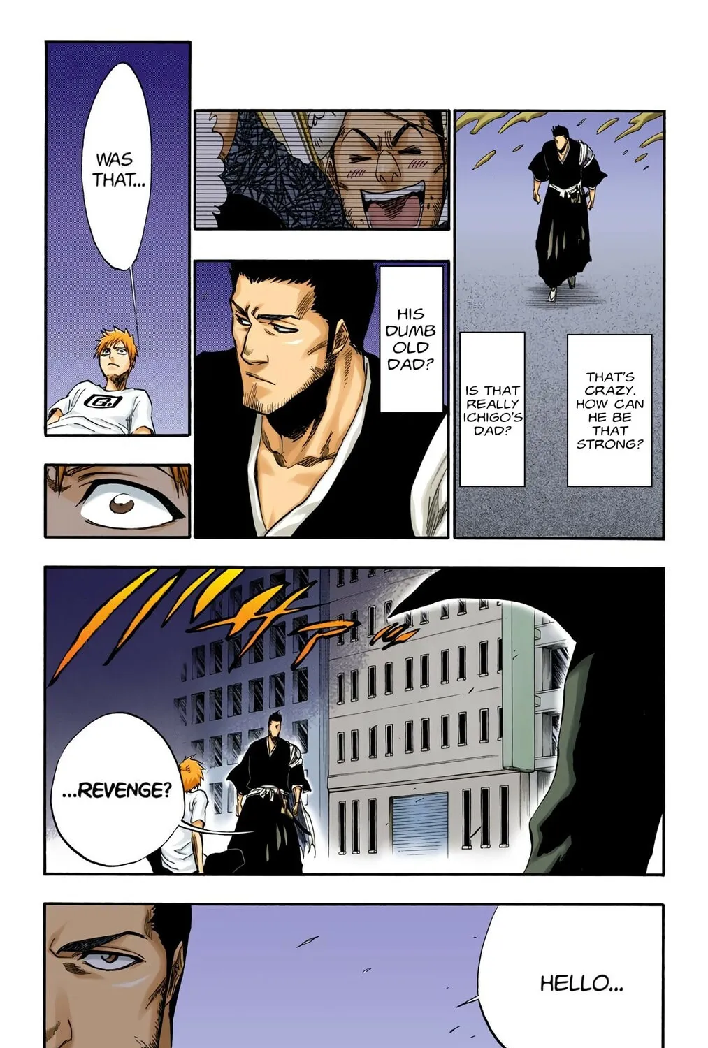 Bleach Colored Manga