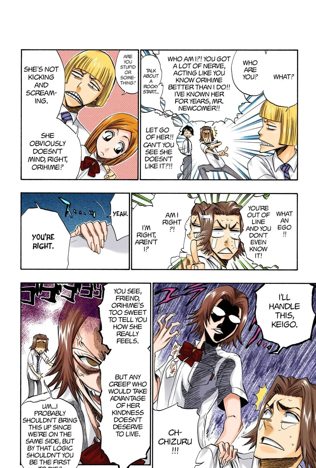 Bleach Colored Manga