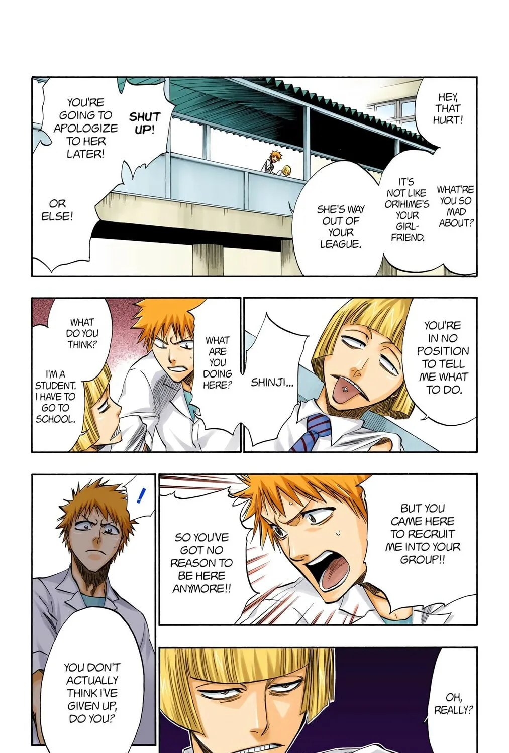 Bleach Colored Manga