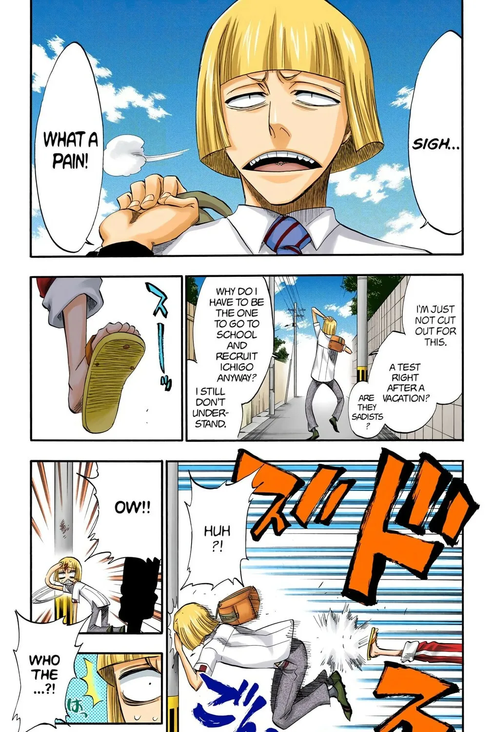 Bleach Colored Manga