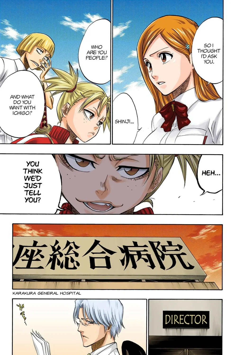 Bleach Colored Manga