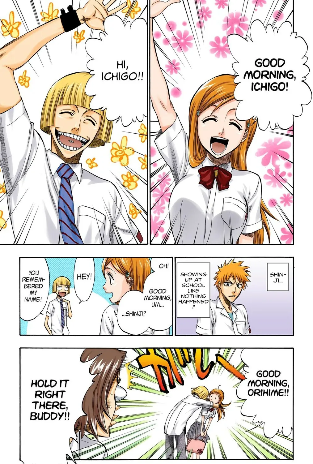 Bleach Colored Manga