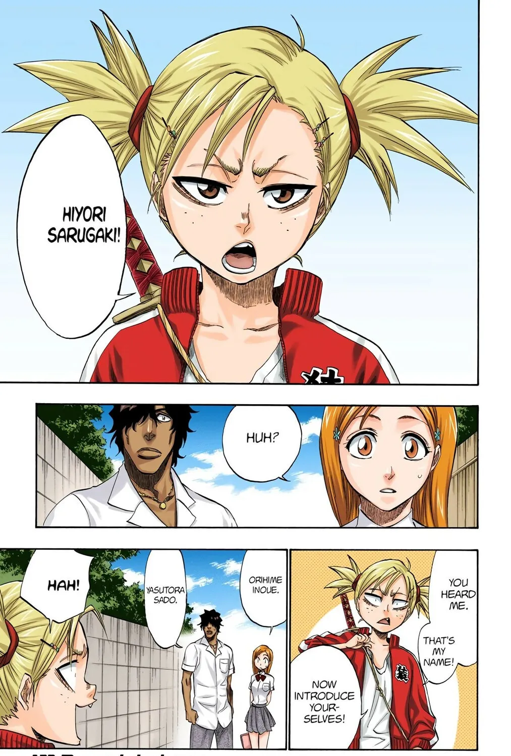 Bleach Colored Manga