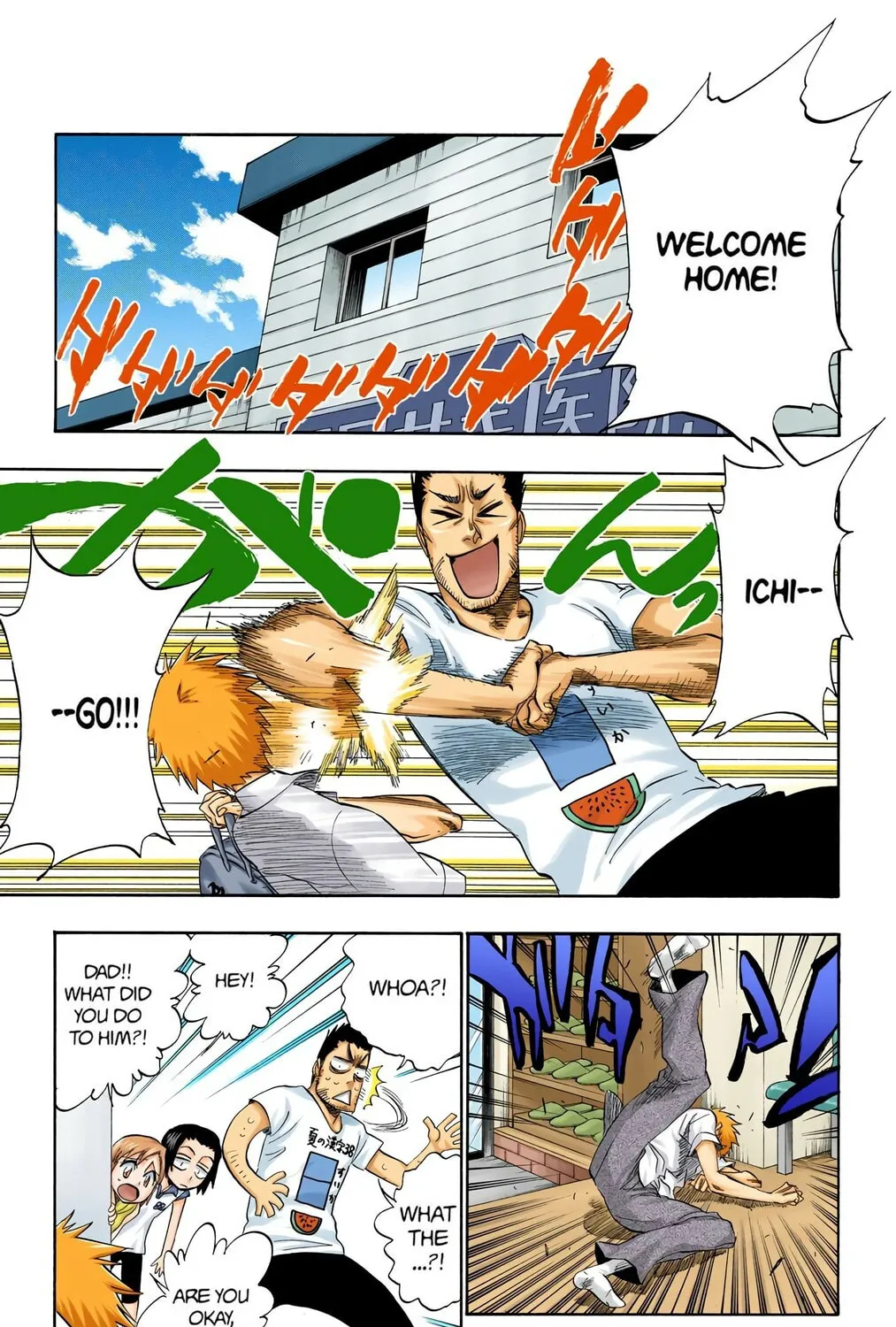 Bleach Colored Manga