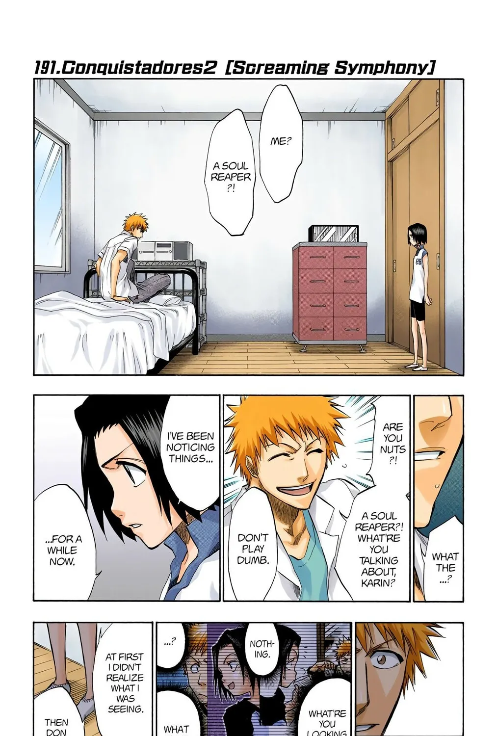 Bleach Colored Manga