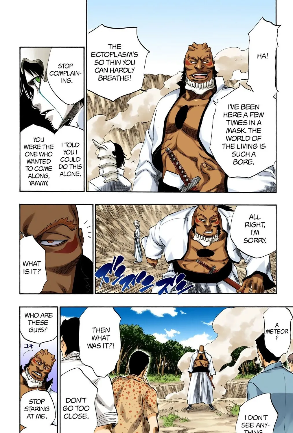 Bleach Colored Manga
