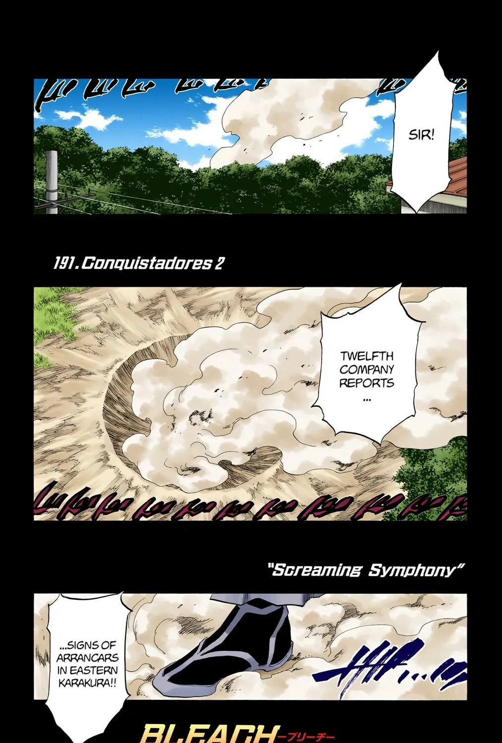 Bleach Colored Manga