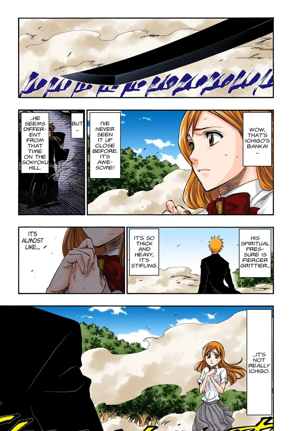 Bleach Colored Manga