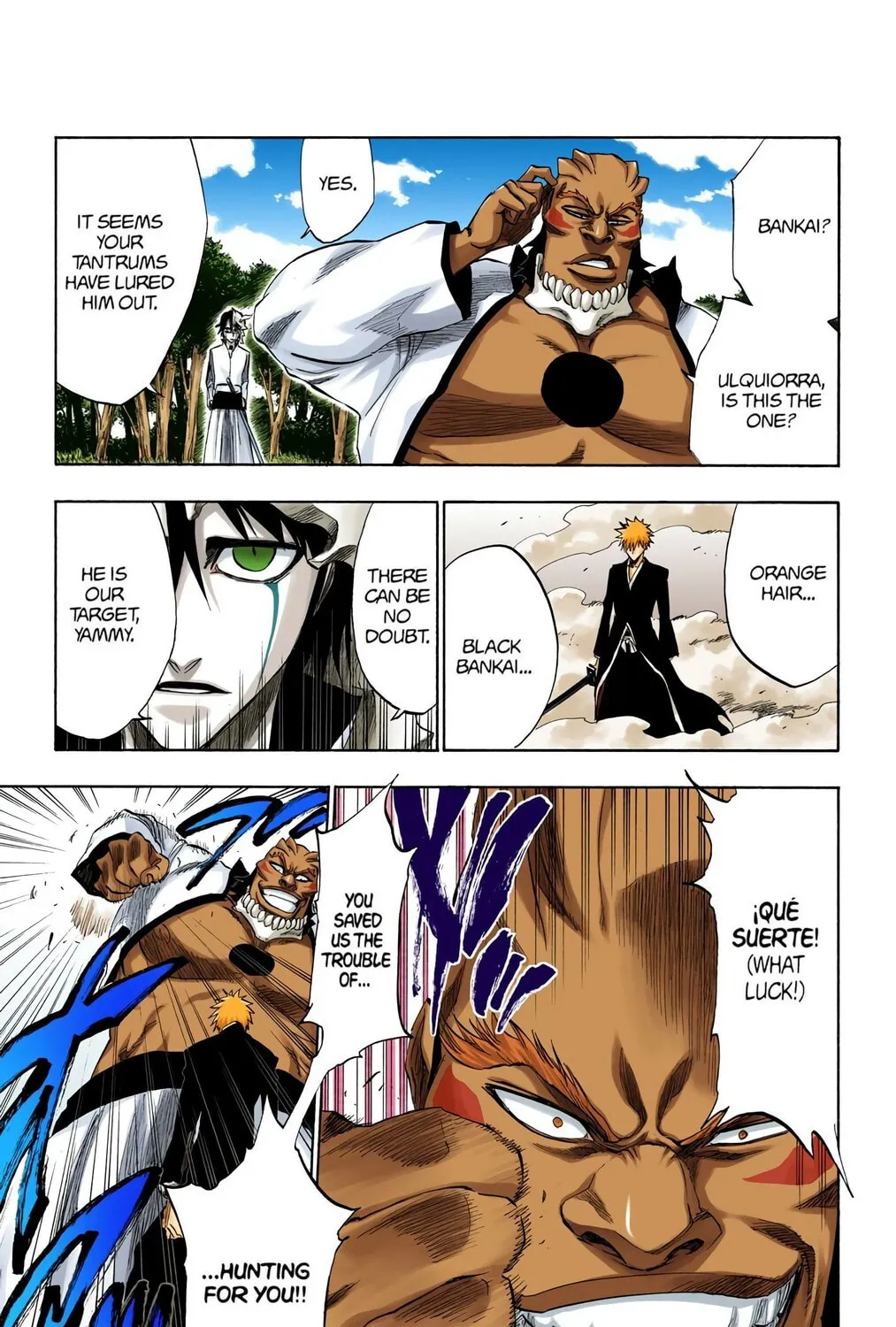 Bleach Colored Manga