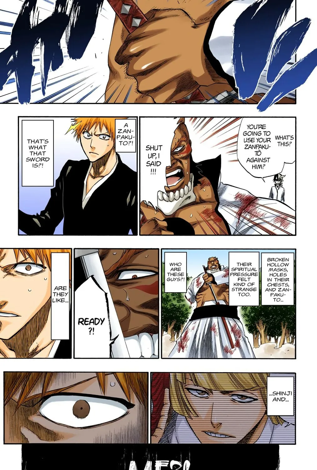 Bleach Colored Manga