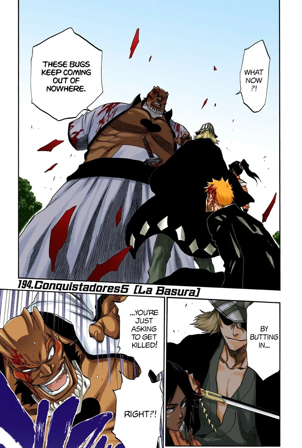 Bleach Colored Manga