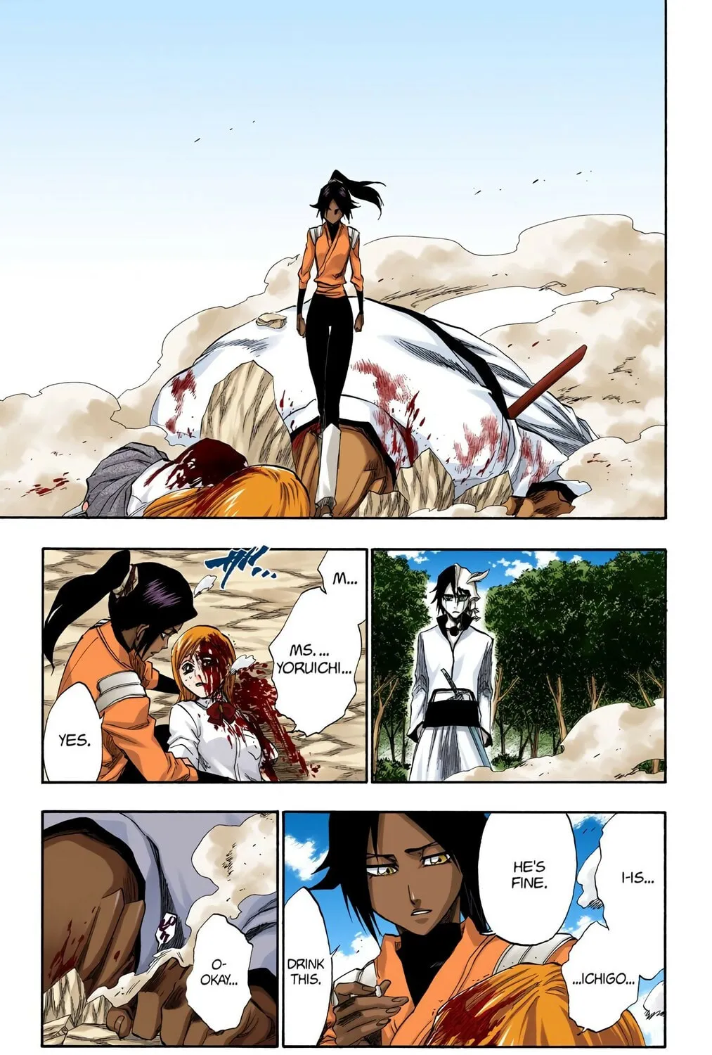 Bleach Colored Manga