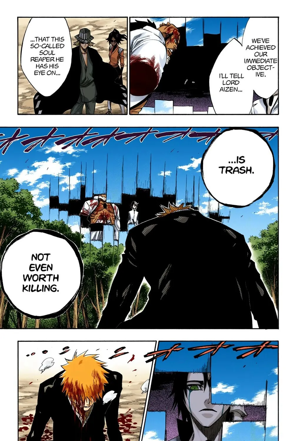 Bleach Colored Manga