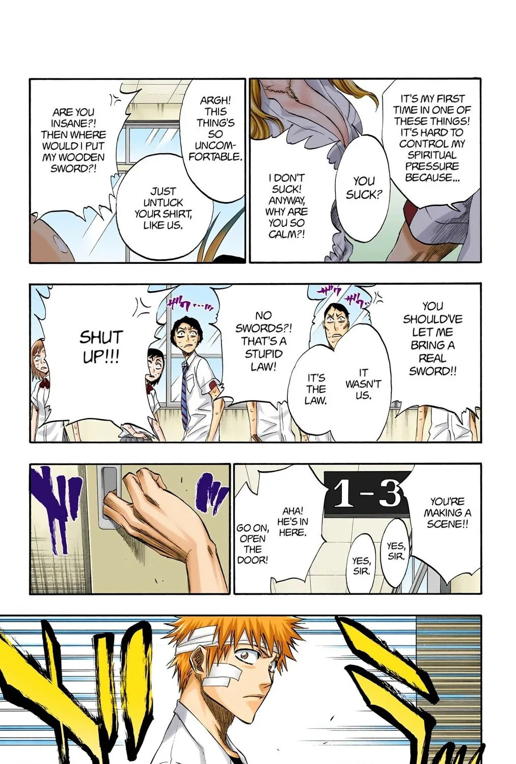 Bleach Colored Manga
