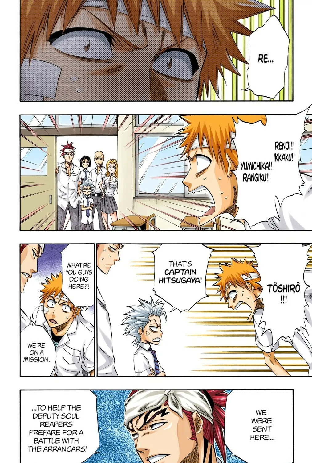Bleach Colored Manga