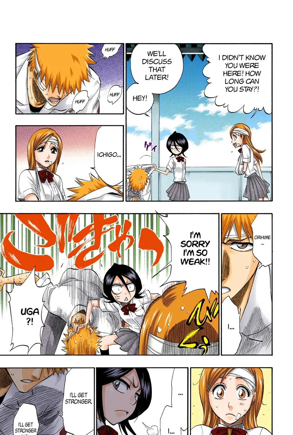 Bleach Colored Manga