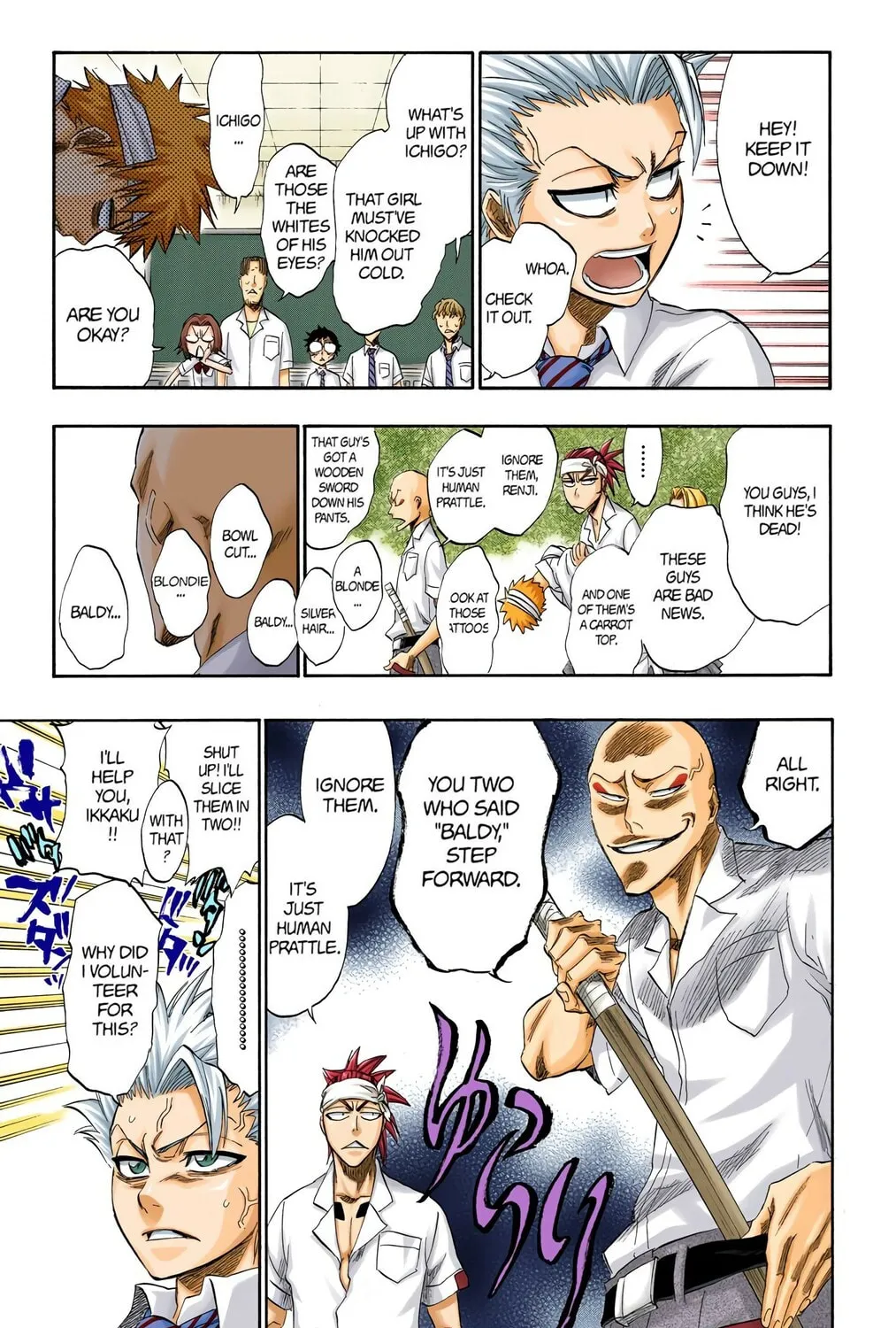 Bleach Colored Manga
