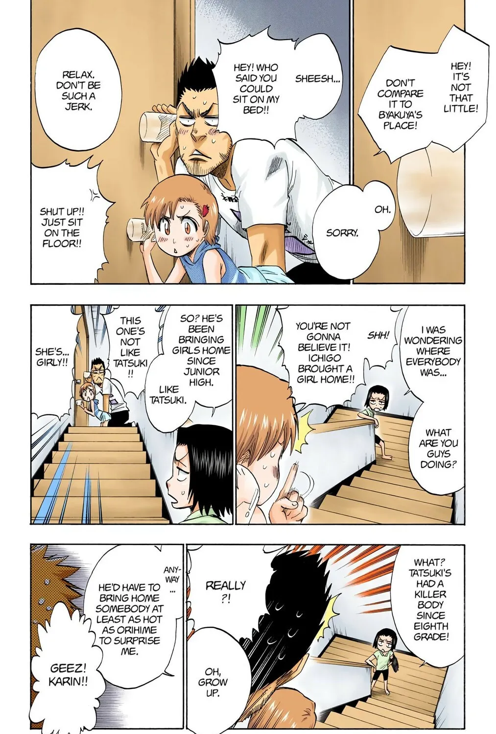 Bleach Colored Manga