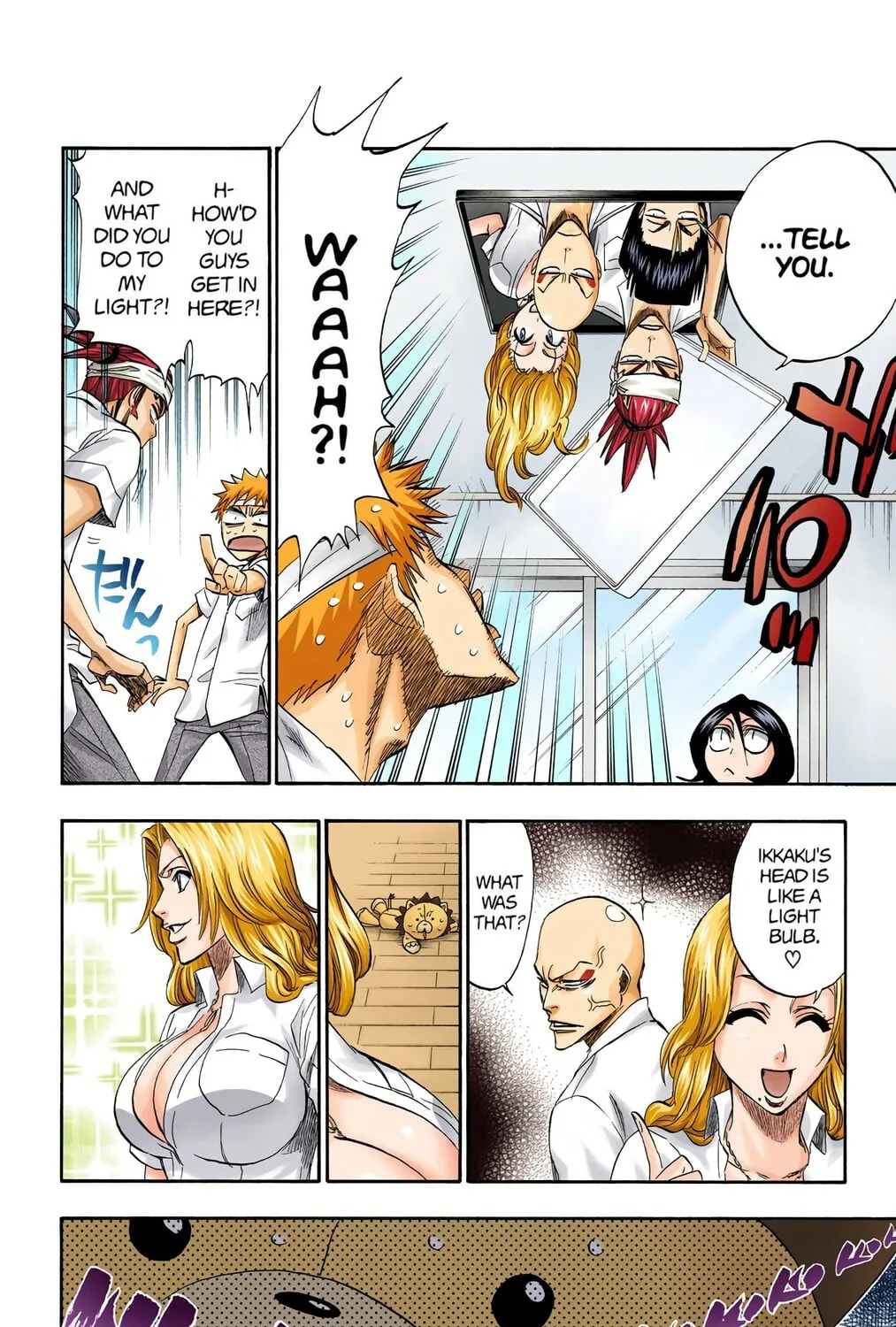 Bleach Colored Manga