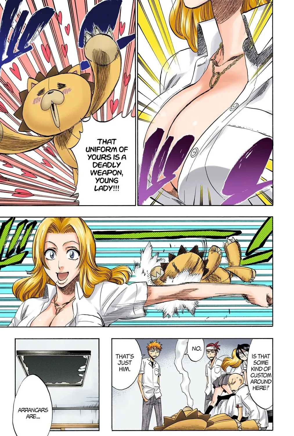 Bleach Colored Manga