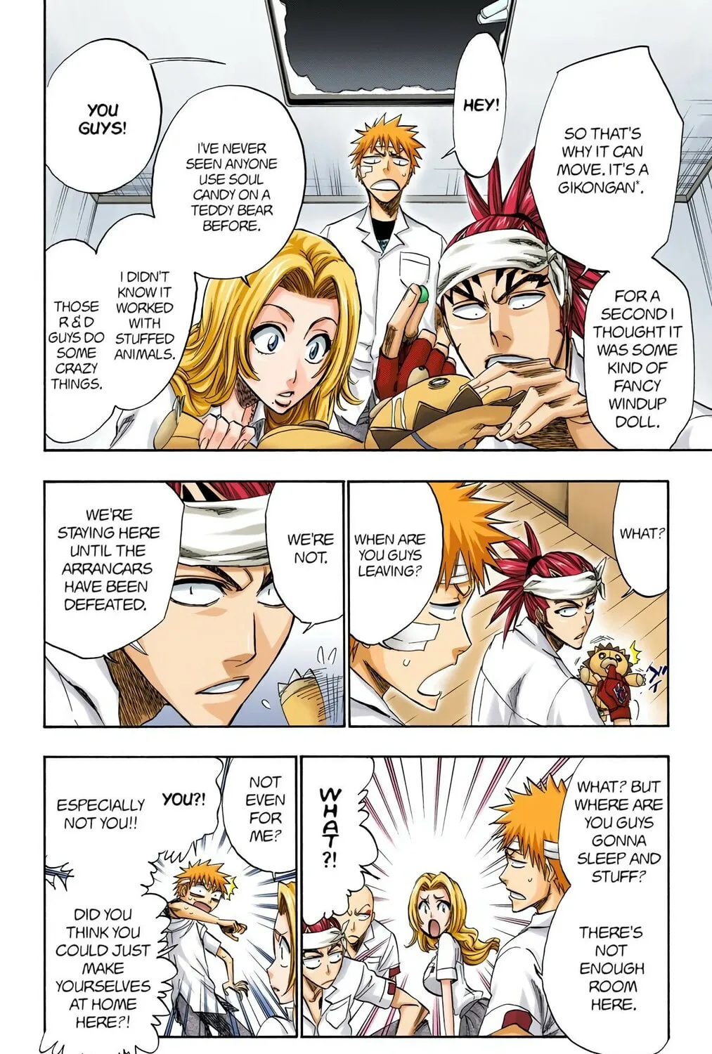 Bleach Colored Manga