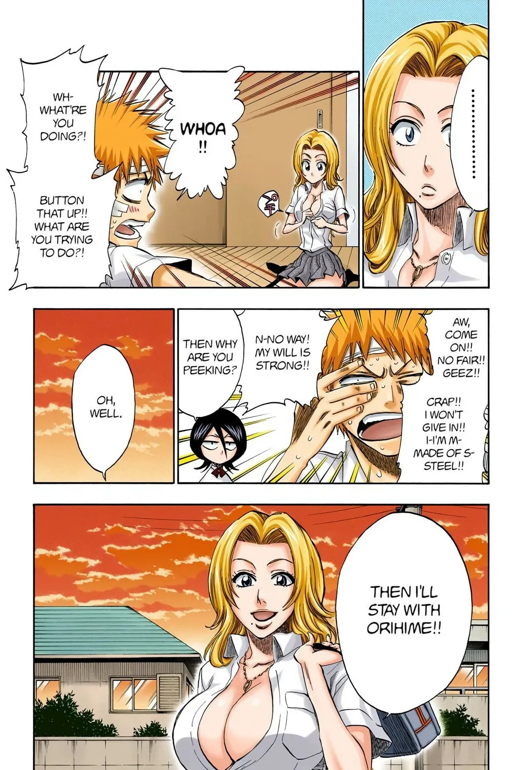 Bleach Colored Manga