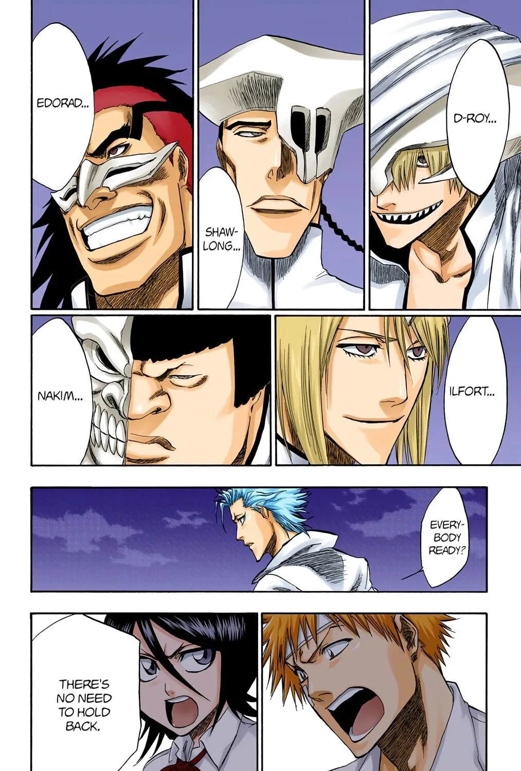 Bleach Colored Manga