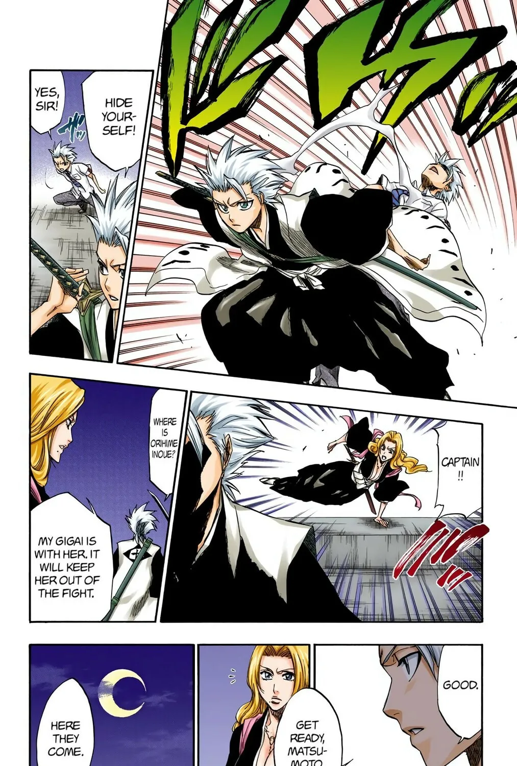 Bleach Colored Manga