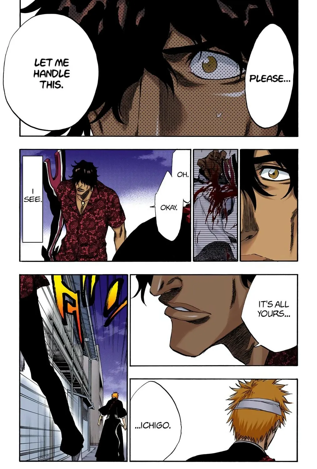 Bleach Colored Manga