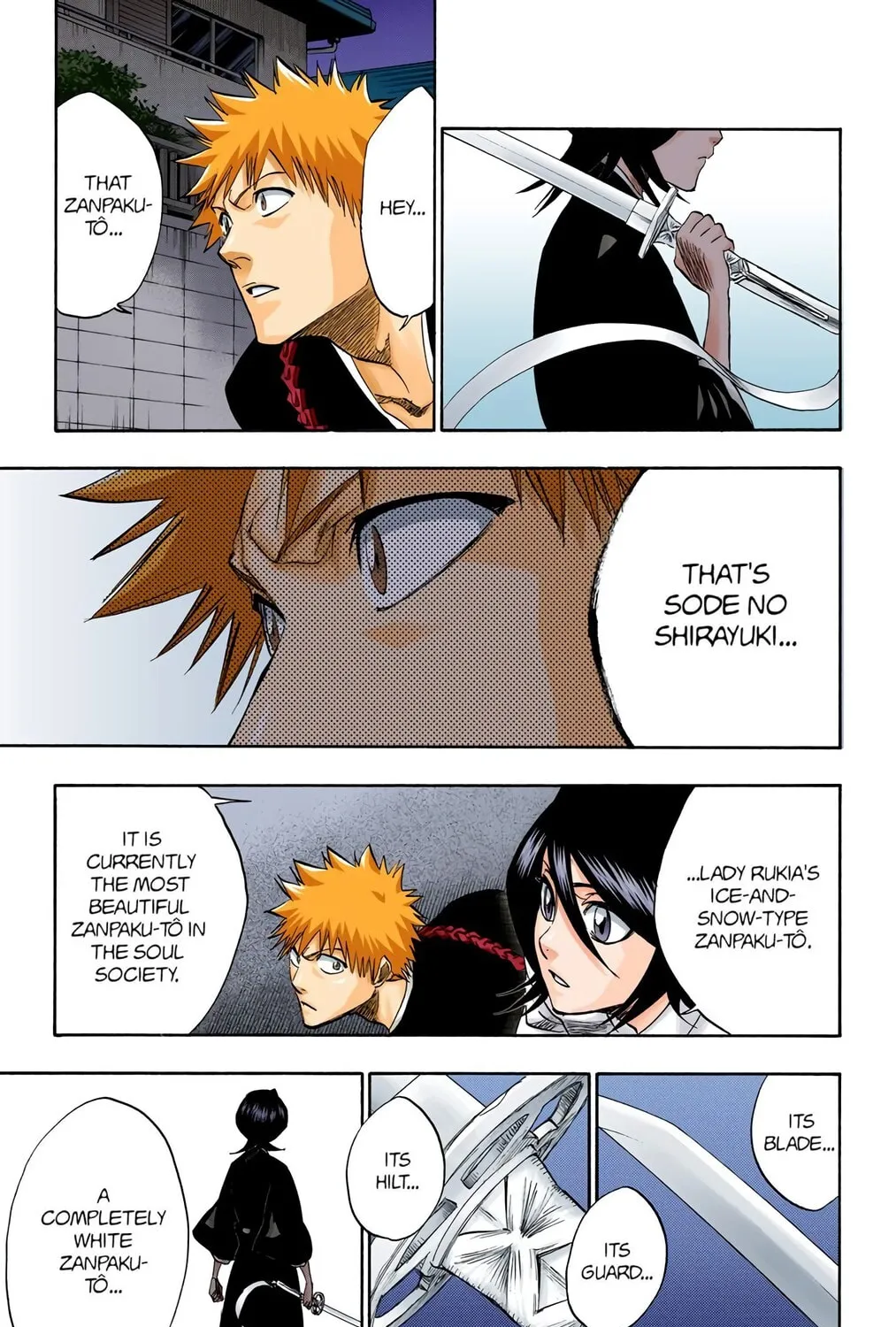 Bleach Colored Manga