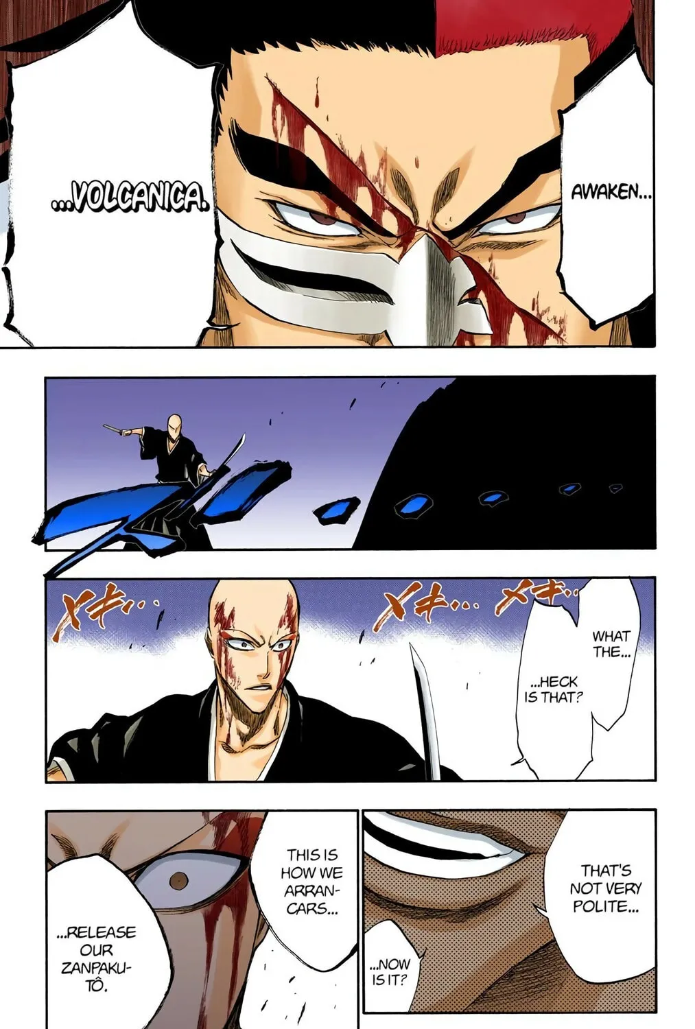 Bleach Colored Manga