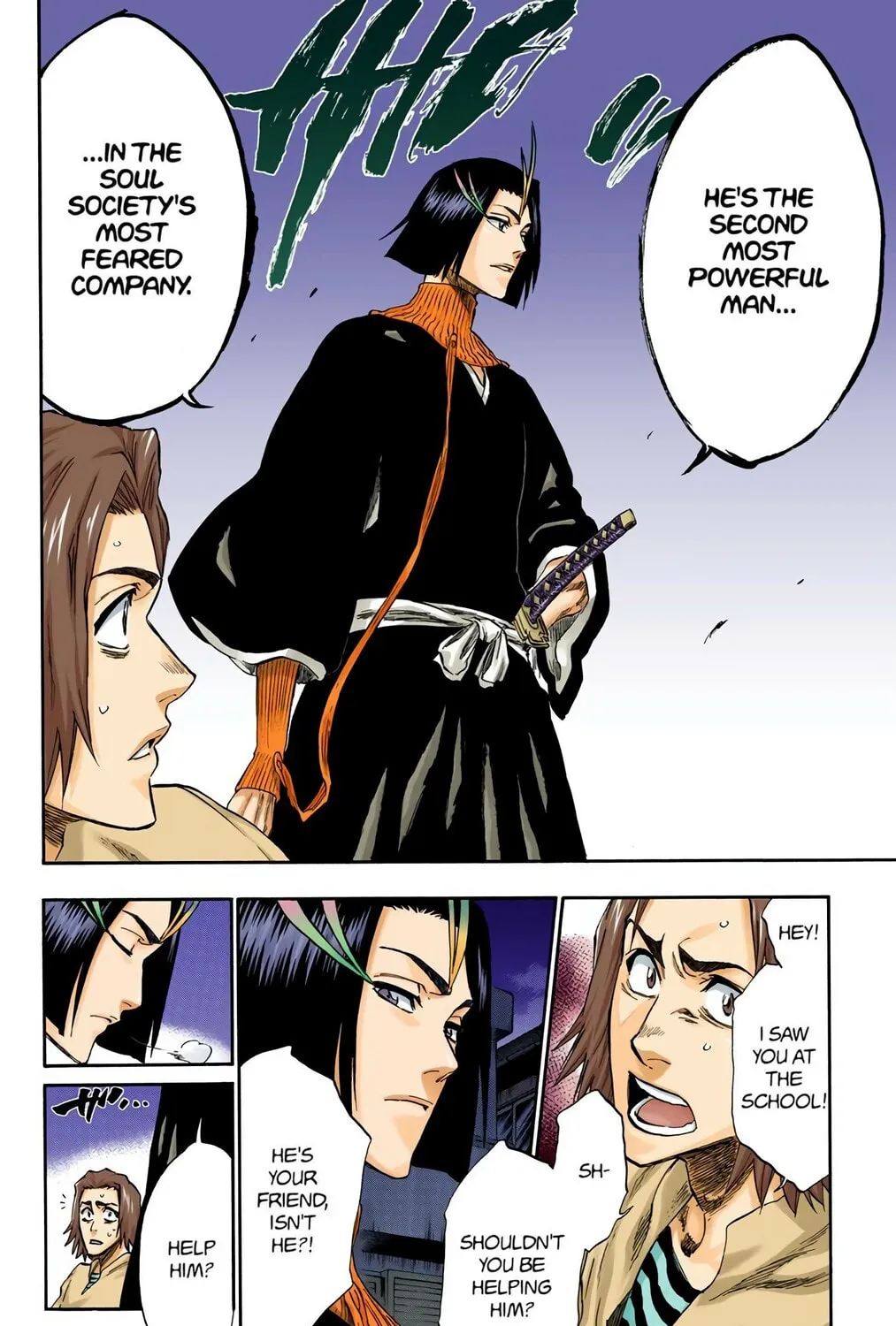 Bleach Colored Manga
