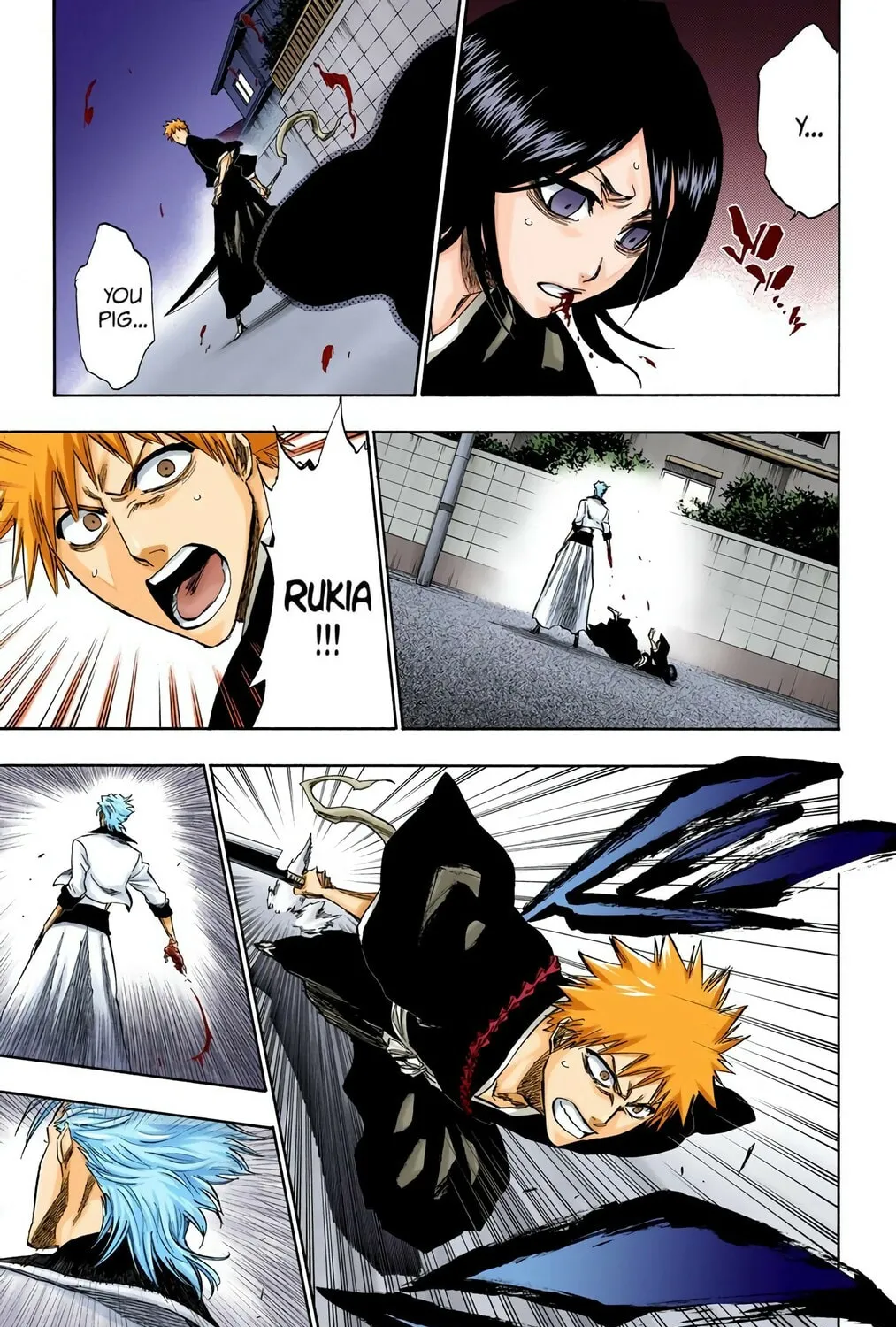Bleach Colored Manga