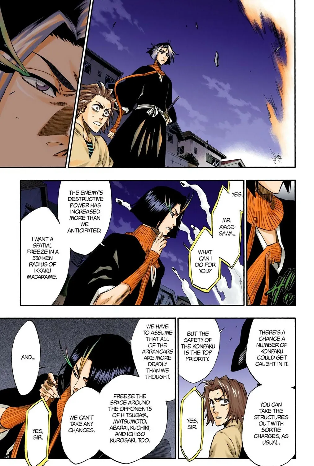 Bleach Colored Manga