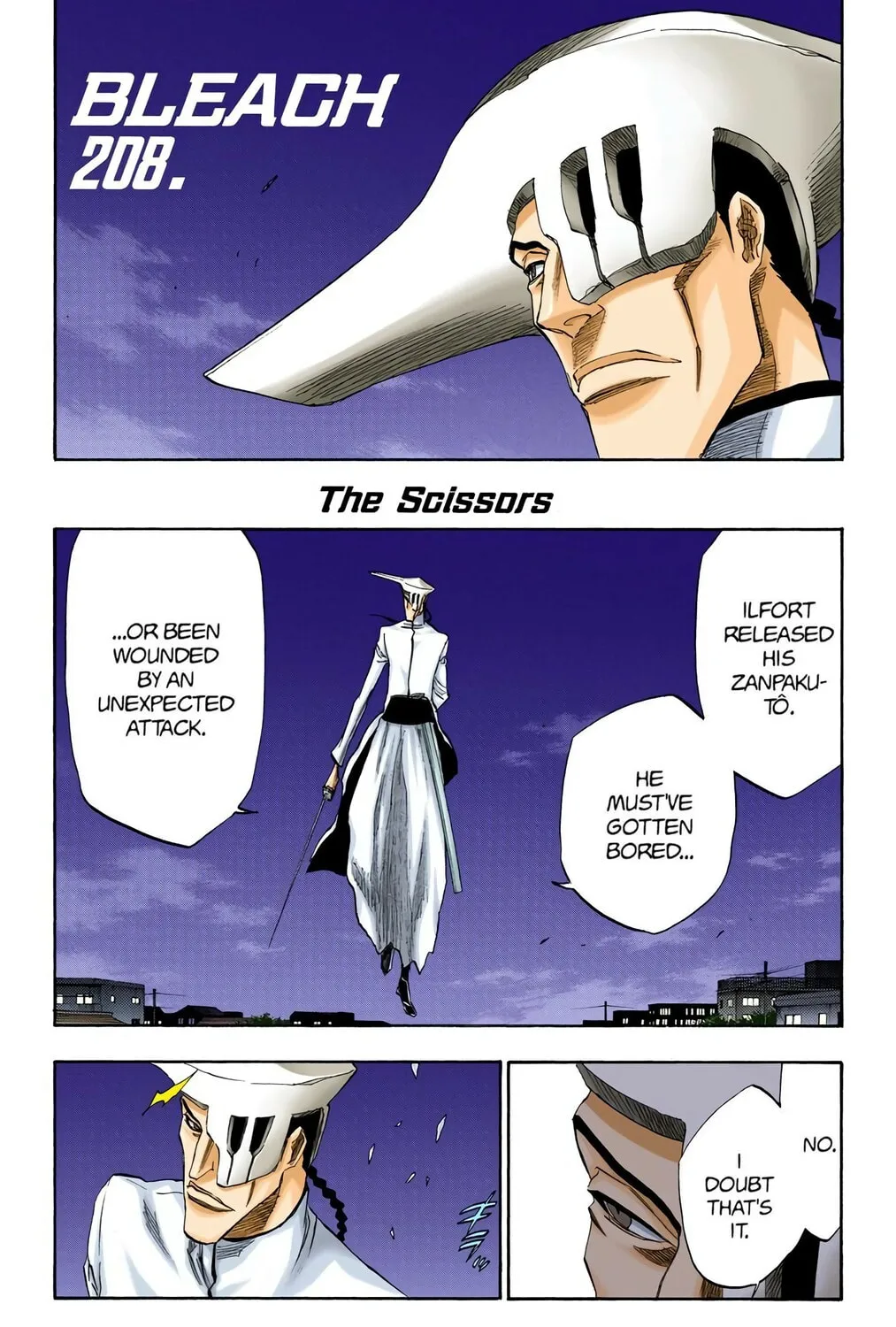 Bleach Colored Manga