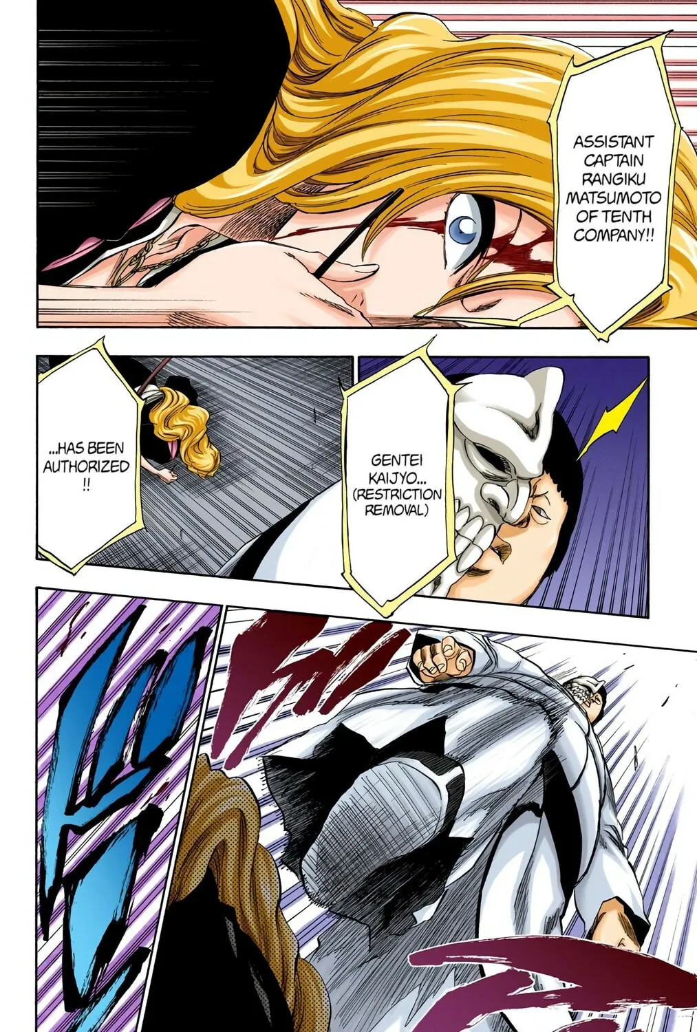 Bleach Colored Manga