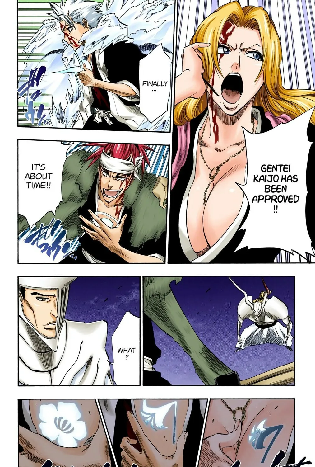 Bleach Colored Manga