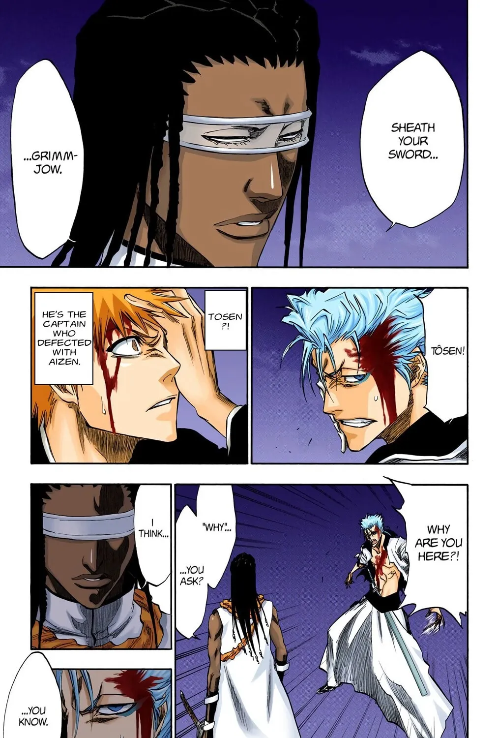 Bleach Colored Manga