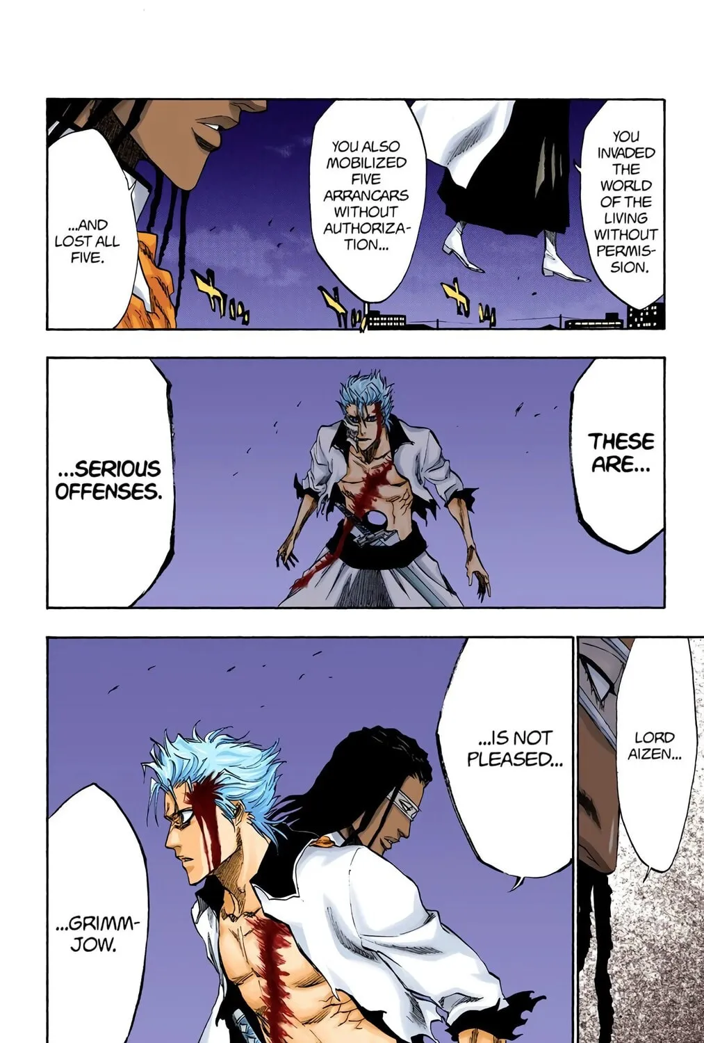 Bleach Colored Manga