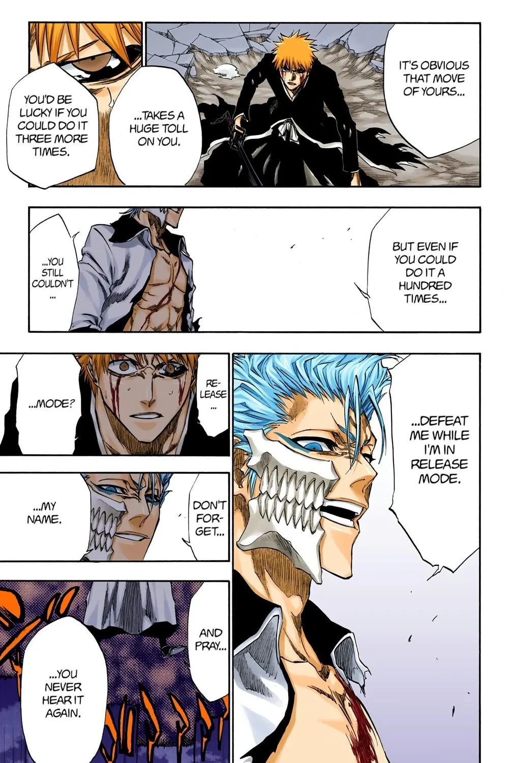 Bleach Colored Manga