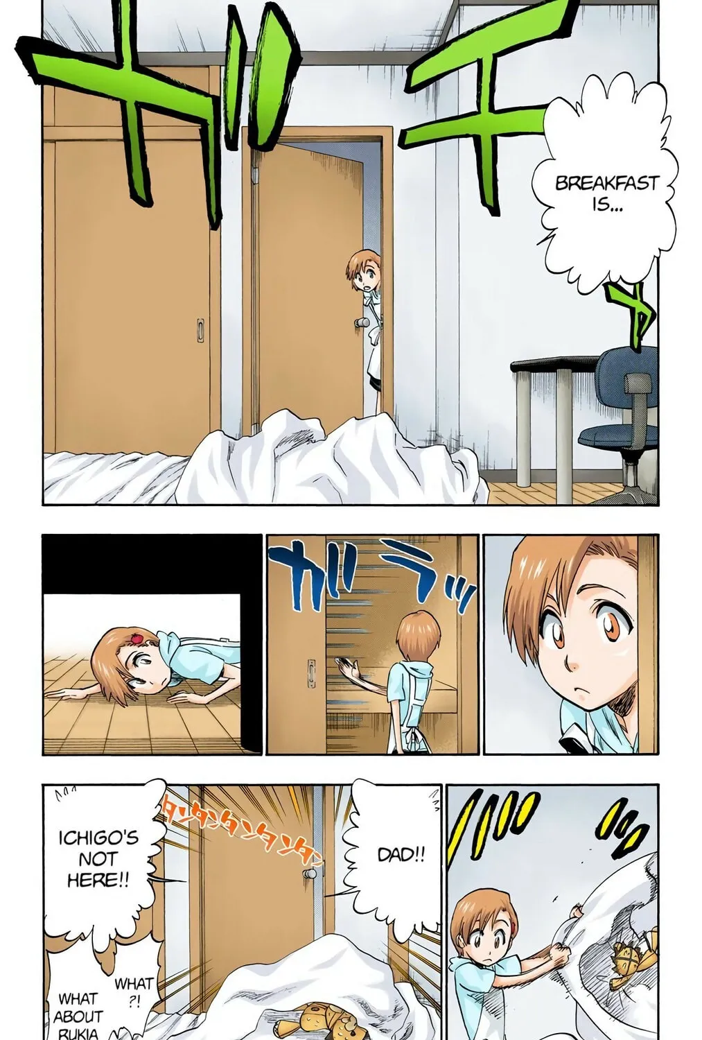 Bleach Colored Manga