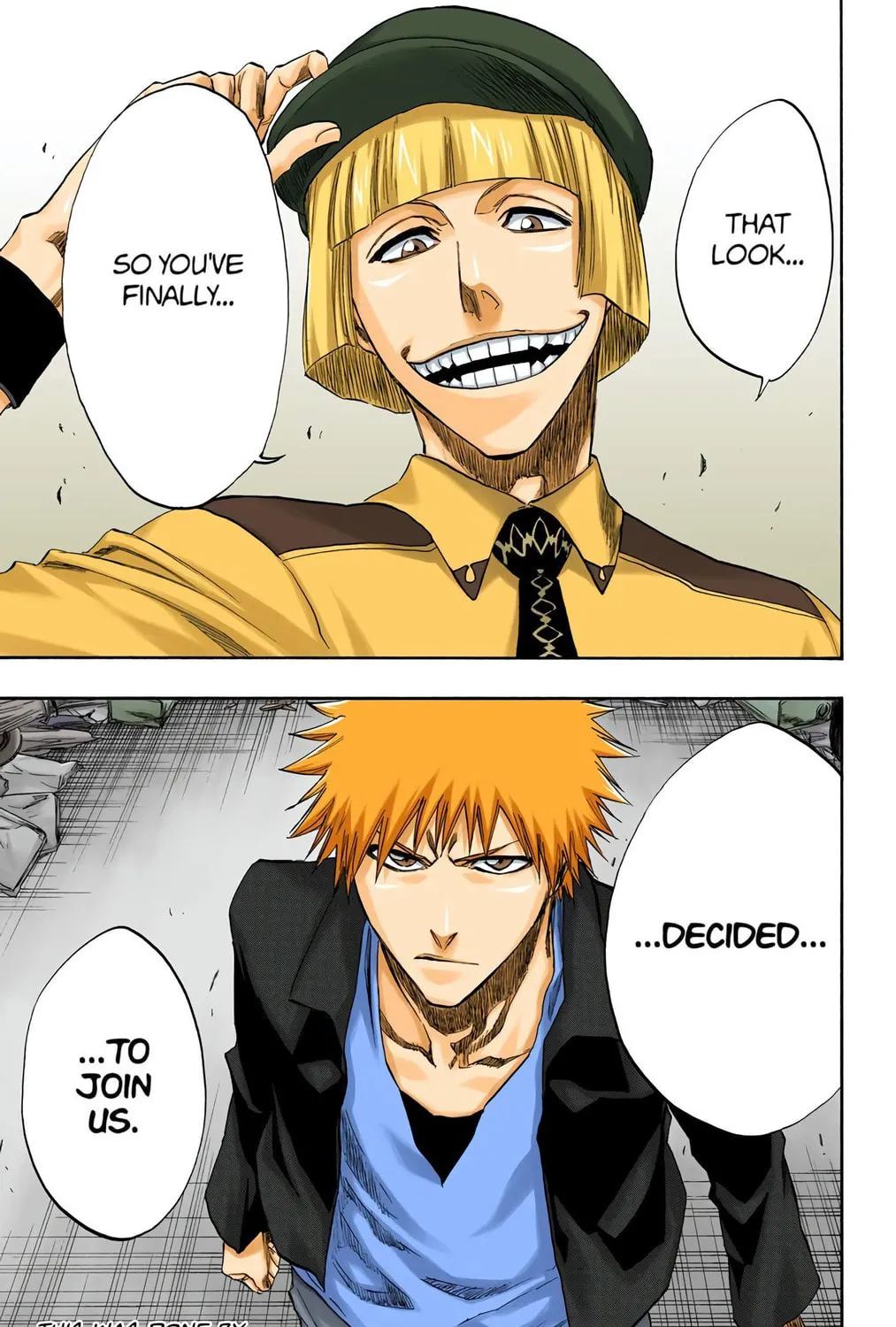Bleach Colored Manga