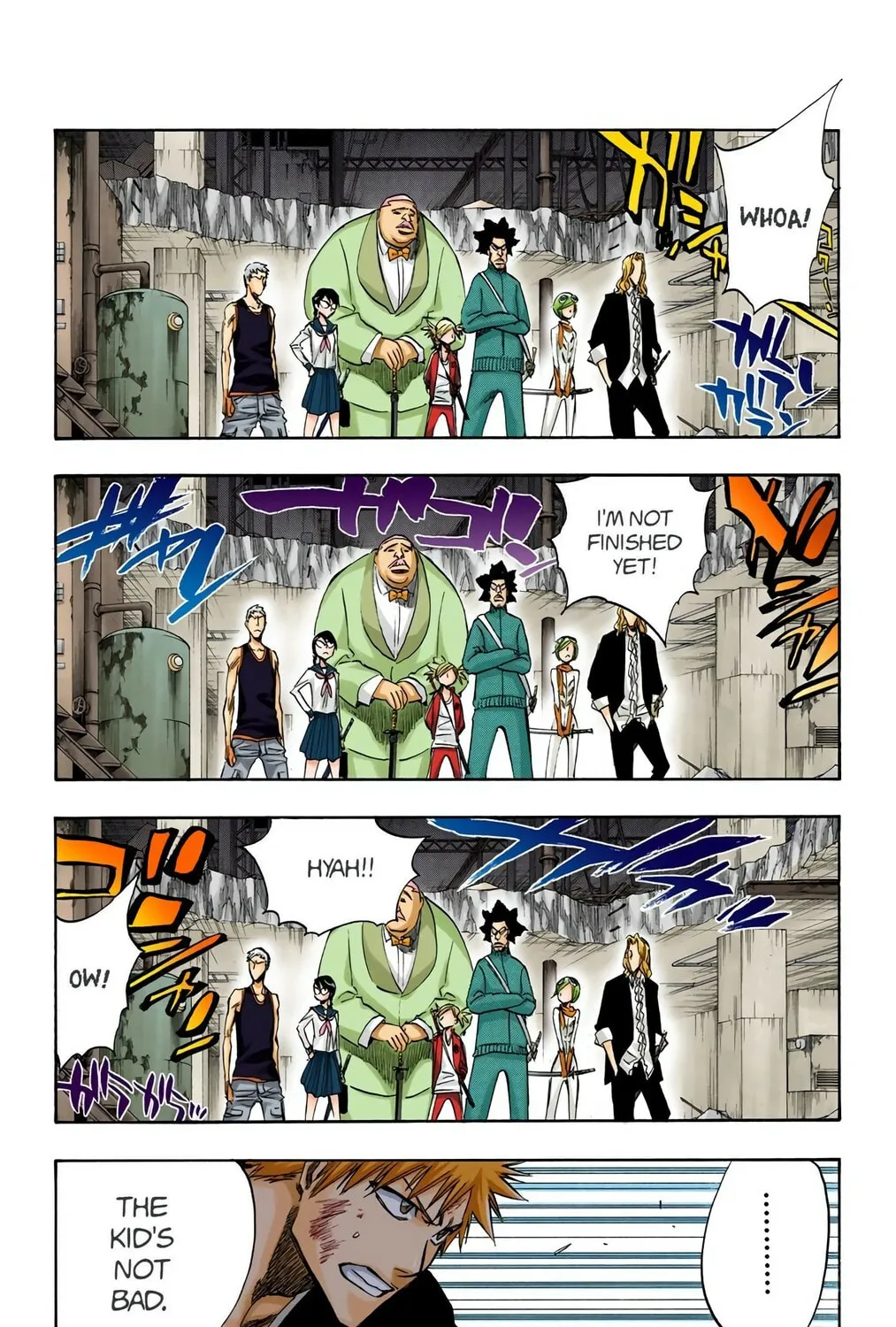 Bleach Colored Manga