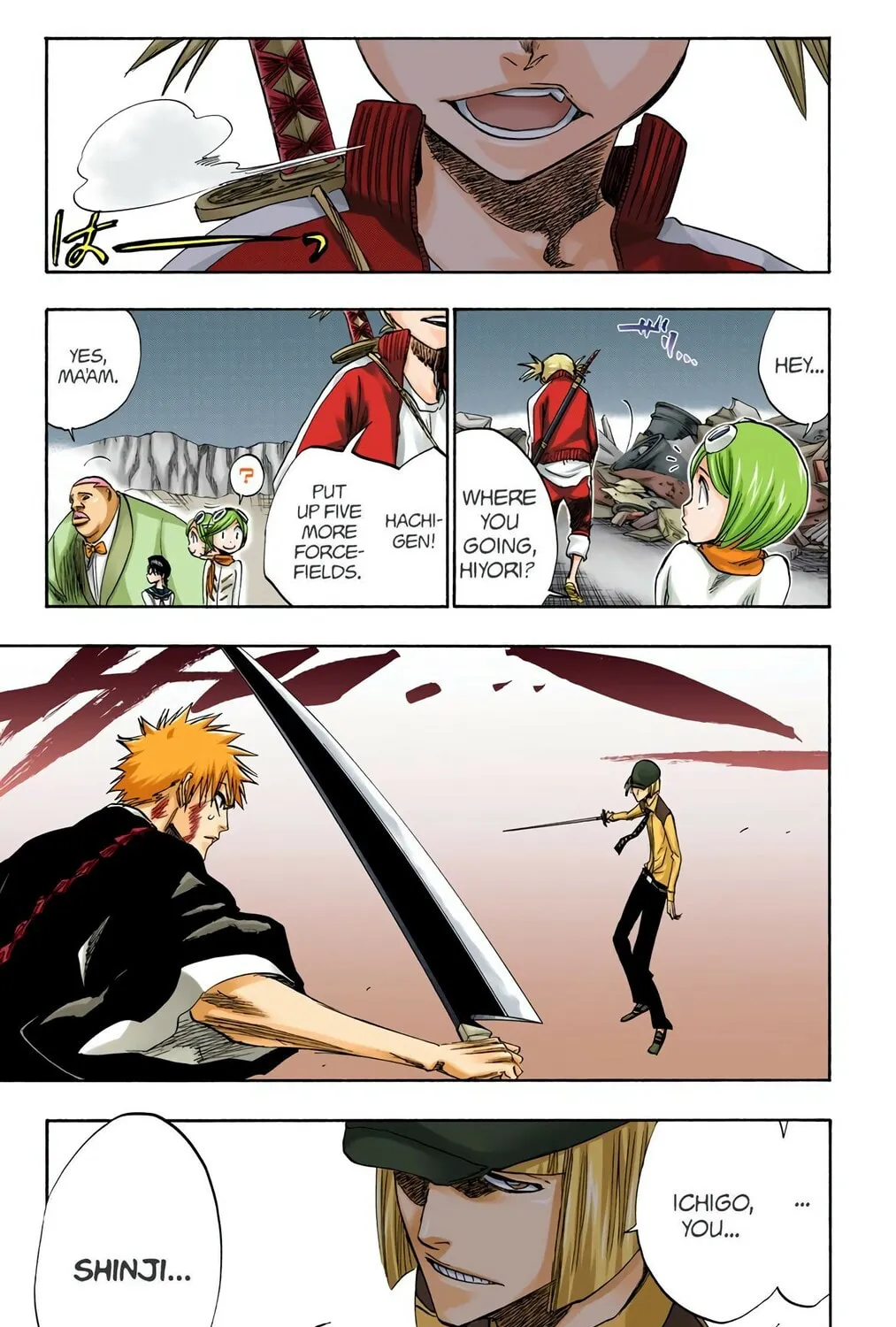 Bleach Colored Manga