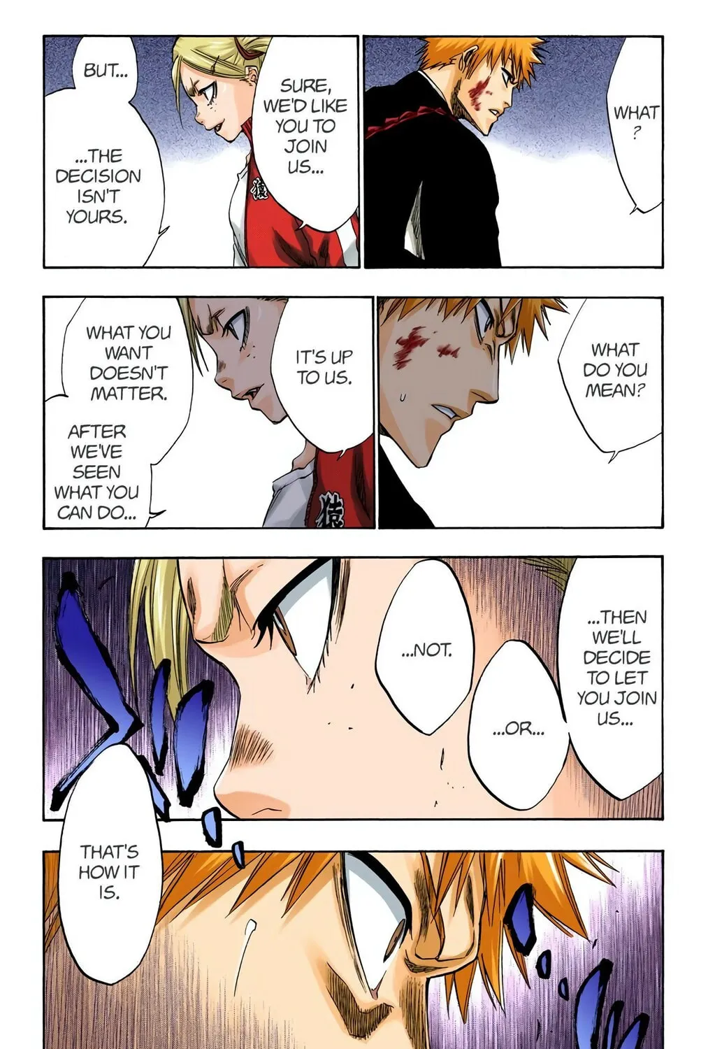 Bleach Colored Manga