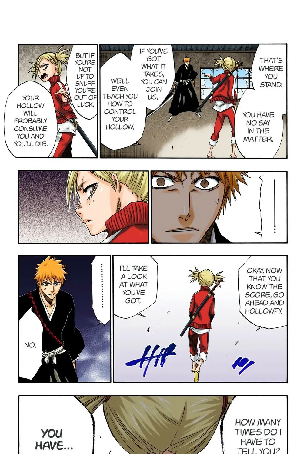 Bleach Colored Manga