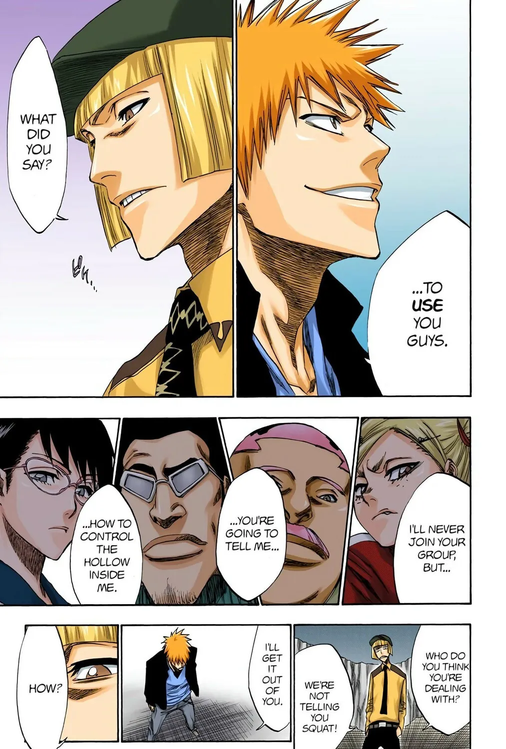 Bleach Colored Manga
