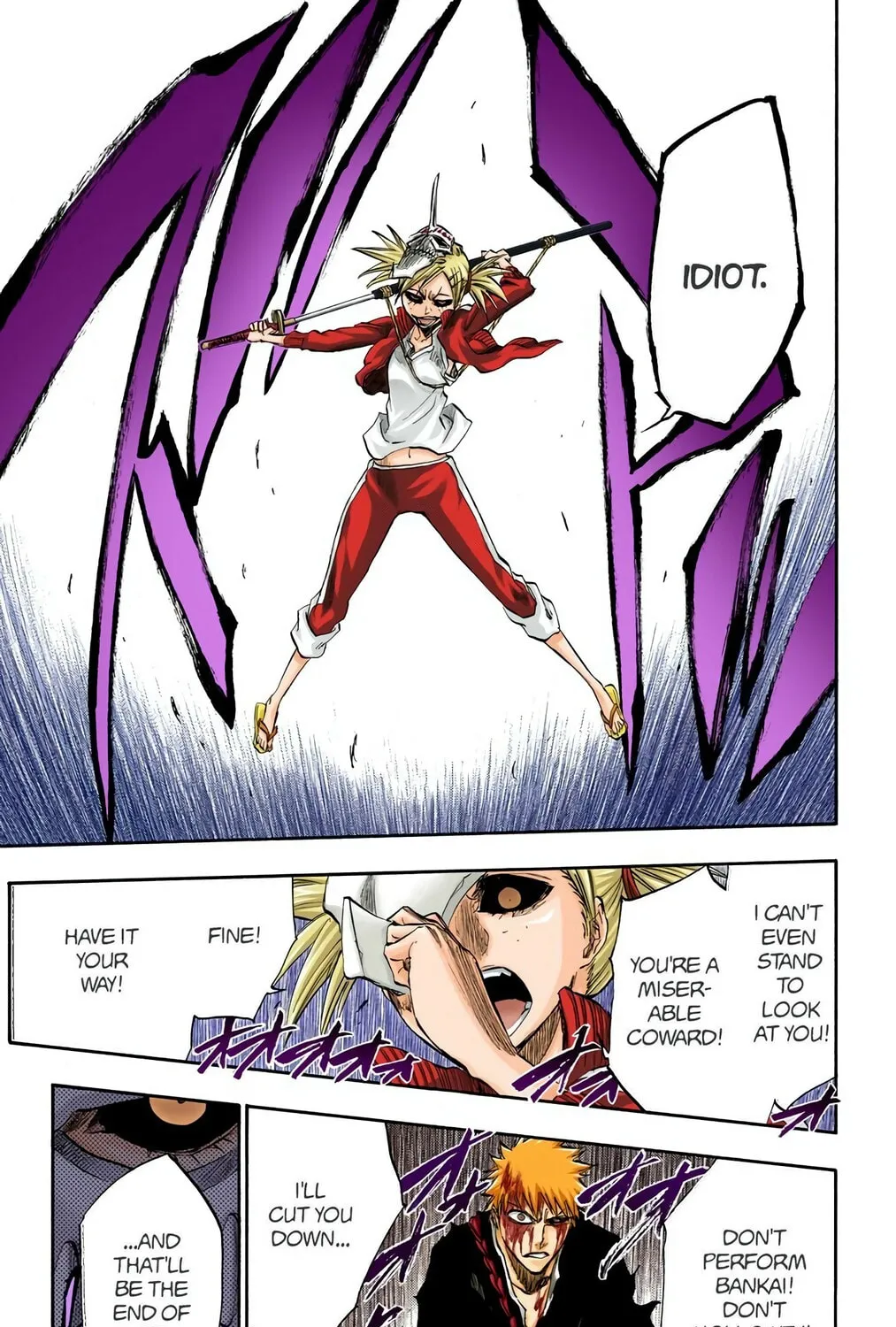 Bleach Colored Manga