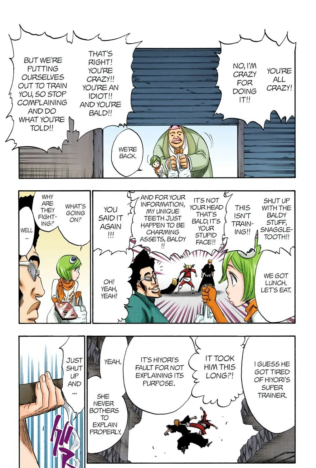 Bleach Colored Manga